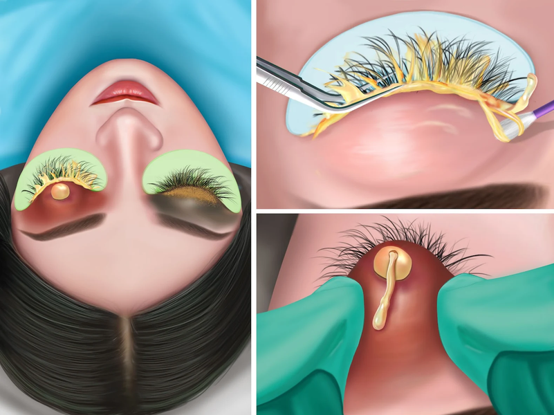 ASMR Eye Art: Eye Makeup Game - عکس بازی موبایلی اندروید