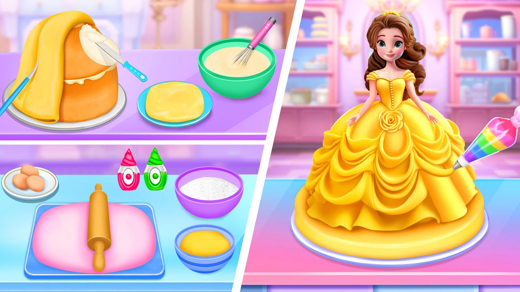 Cake Maker: Cooking Cake Games - Gameplay image of android game