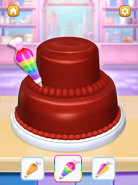 Cake Maker: Cooking Cake Games - Gameplay image of android game