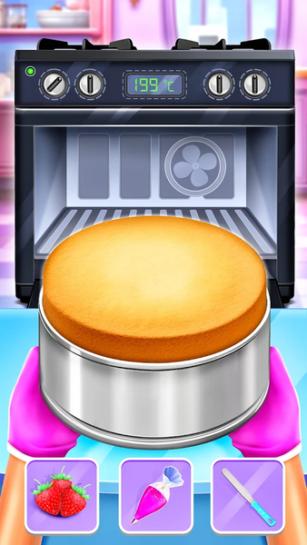 Cake Maker: Cooking Cake Games - Gameplay image of android game