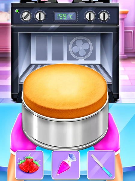 Cake Maker: Cooking Cake Games - Gameplay image of android game