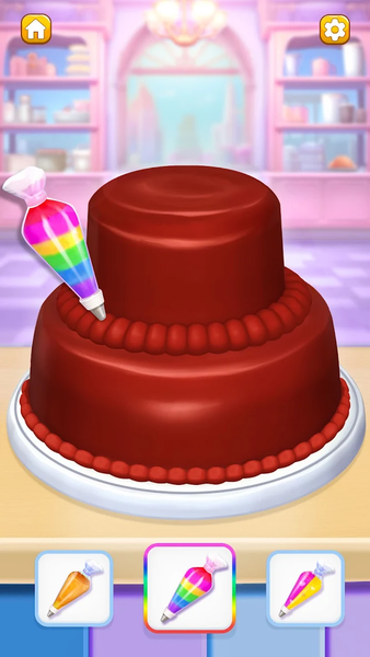 Cake Maker: Cooking Cake Games - Gameplay image of android game