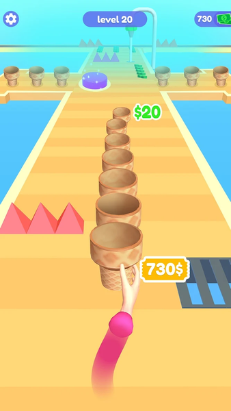 Ice Cream Stack- Dessert DIY - Gameplay image of android game