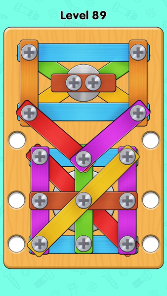 Bolt Out: Twist & Turn Puzzle - Gameplay image of android game