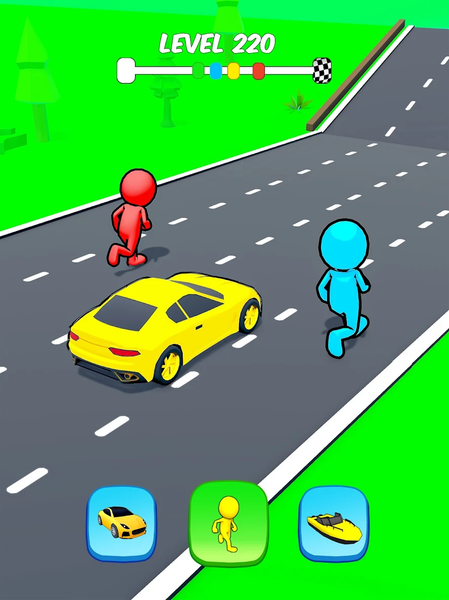Vehicle Transform Challenge - Image screenshot of android app