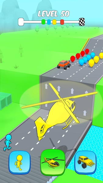 Vehicle Transform Challenge - Image screenshot of android app