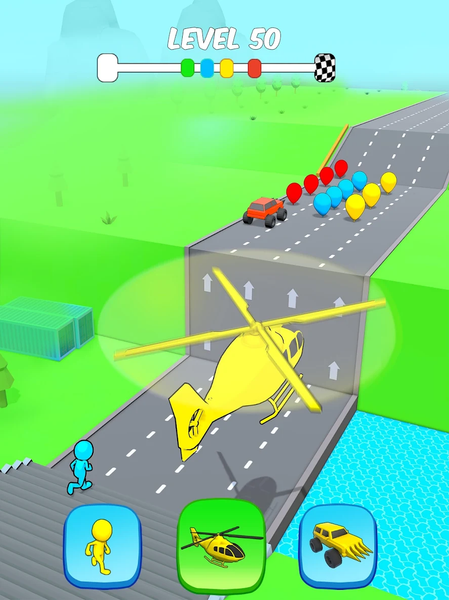 Vehicle Transform Challenge - Image screenshot of android app