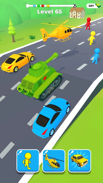 Vehicle Transform Challenge - Image screenshot of android app