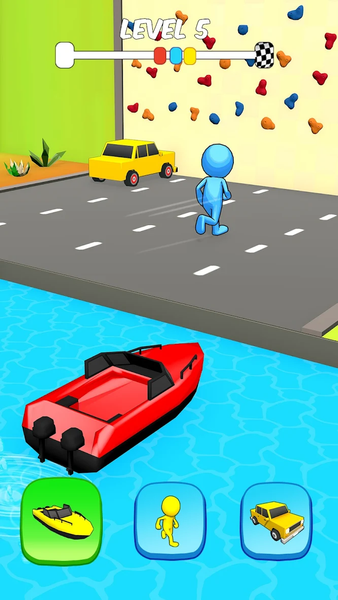 Vehicle Transform Challenge - Image screenshot of android app