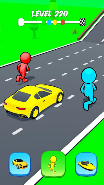 Vehicle Transform Challenge - Image screenshot of android app