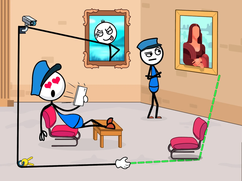 Stealing Puzzle: Robber Games - Image screenshot of android app