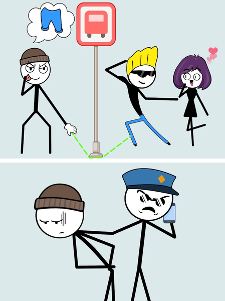 Stealing Puzzle: Robber Games - Image screenshot of android app