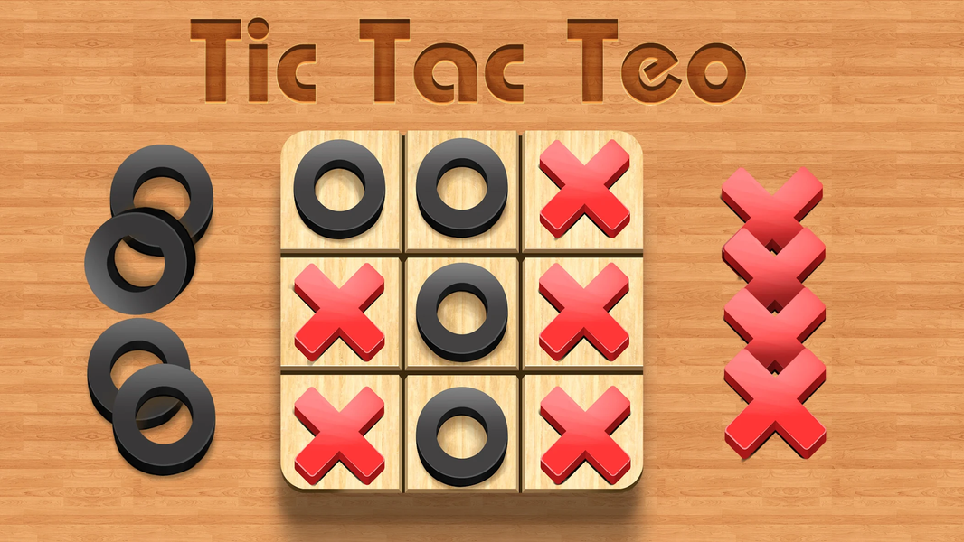 Tic Tac Toe 2 3 4 Player games - Gameplay image of android game