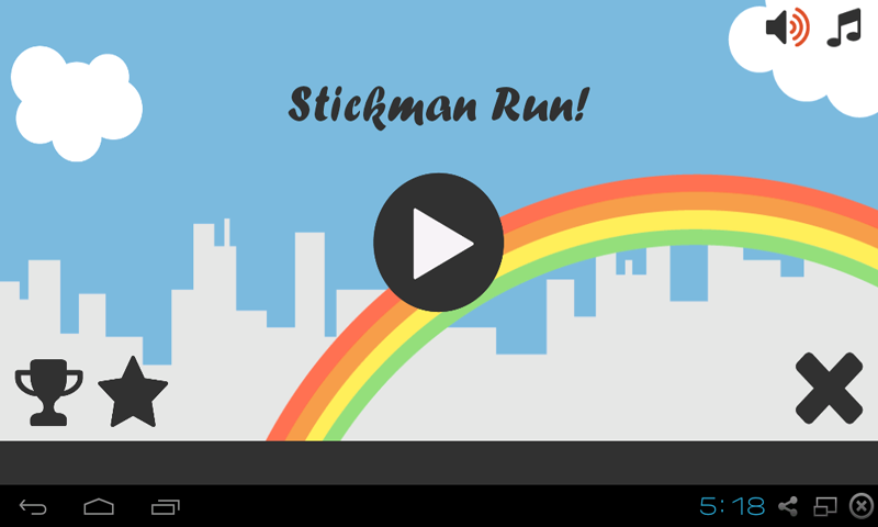 Stickman Run - عکس بازی موبایلی اندروید