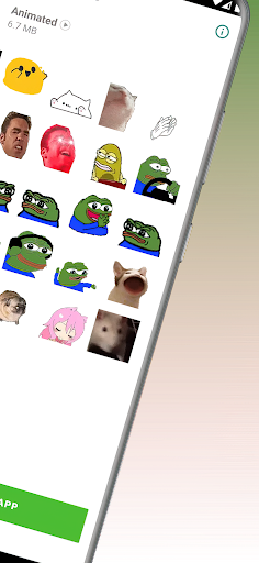 TTV Emotes for WhatsApp - Image screenshot of android app