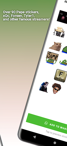 TTV Emotes for WhatsApp - Image screenshot of android app