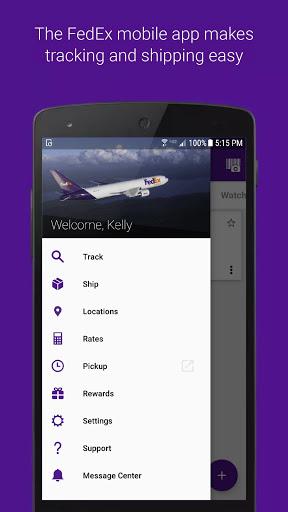 FedEx Mobile - عکس برنامه موبایلی اندروید