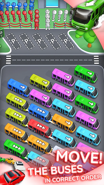 Crowd Express: Boarding Puzzle - Gameplay image of android game