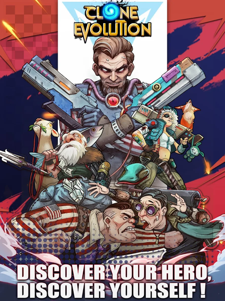 Clone Evolution: Cyber War RPG - عکس بازی موبایلی اندروید