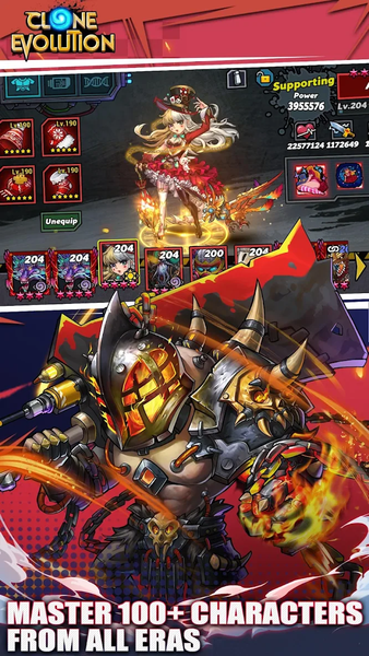 Clone Evolution: Cyber War RPG - عکس بازی موبایلی اندروید