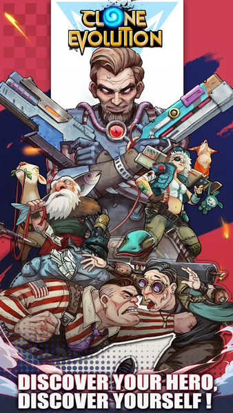 Clone Evolution: Cyber War RPG - عکس بازی موبایلی اندروید
