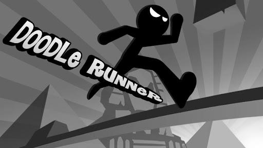 Doodle Runner - Gameplay image of android game