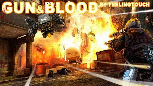 Gun & Blood - Gameplay image of android game