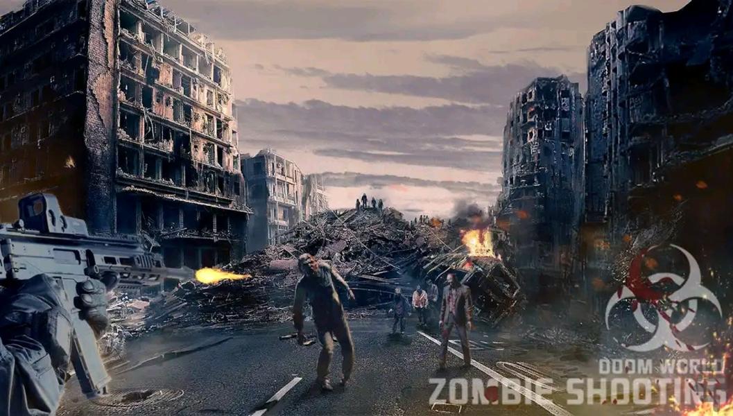 یورش زامبی ها تفنگ بازی - عکس بازی موبایلی اندروید