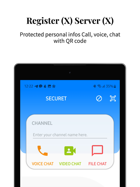 Securet for Communication - عکس برنامه موبایلی اندروید