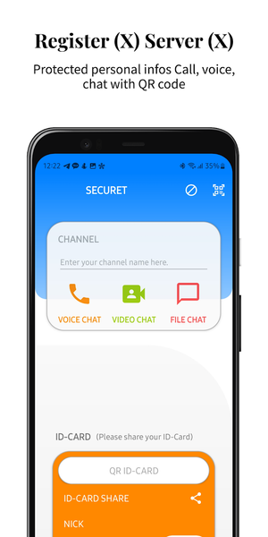 Securet for Communication - Image screenshot of android app