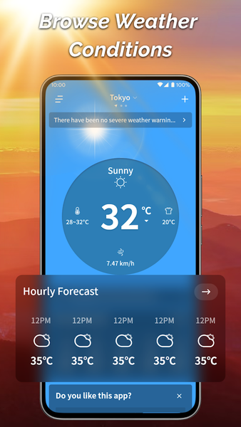 Feel Weather - Image screenshot of android app