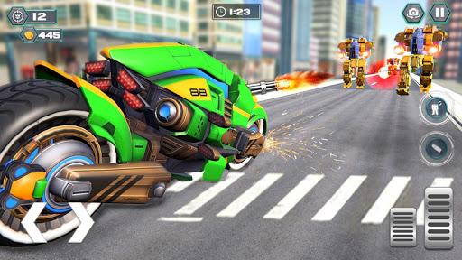 Robot Games: Beast Bike Robot - Gameplay image of android game