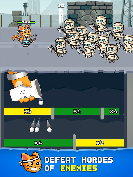 Cup Quest - Hero's Journey - Gameplay image of android game