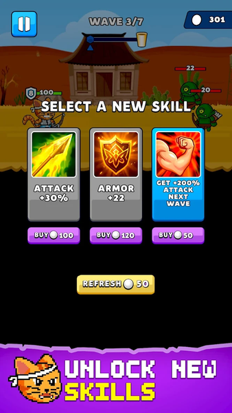 Cup Quest - Hero's Journey - Gameplay image of android game