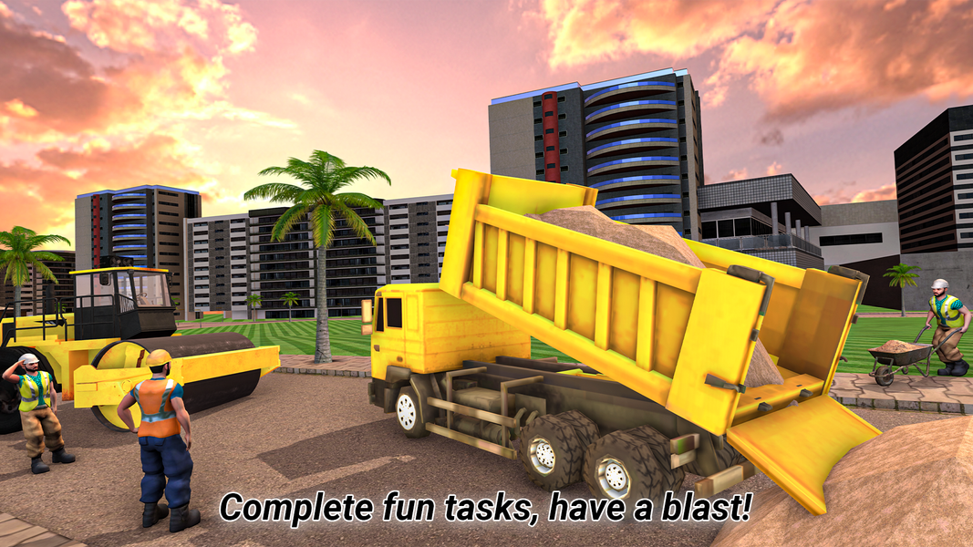 Real Construction & Excavator - Gameplay image of android game