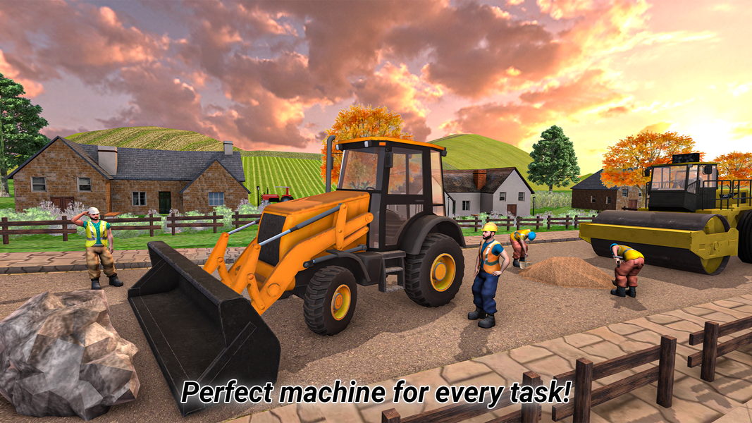 Real Construction & Excavator - Gameplay image of android game