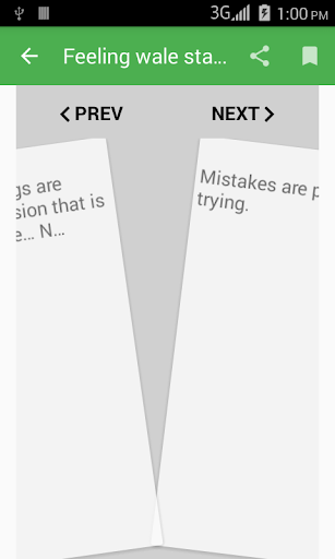 Feeling wale status - Image screenshot of android app