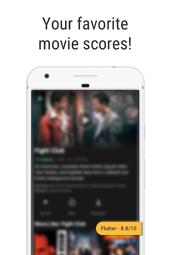 Movie ratings for Netflix - Flutter - عکس برنامه موبایلی اندروید