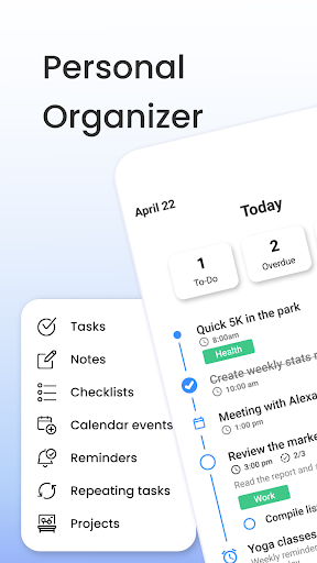 Taskito: To-Do List, Planner - عکس برنامه موبایلی اندروید