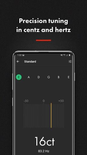 Fender Guitar Tuner - Image screenshot of android app
