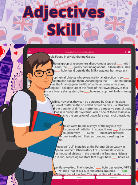 Learn English: Adjectives - عکس برنامه موبایلی اندروید