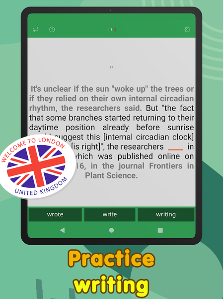 English Grammar:Verbs & tenses - عکس برنامه موبایلی اندروید