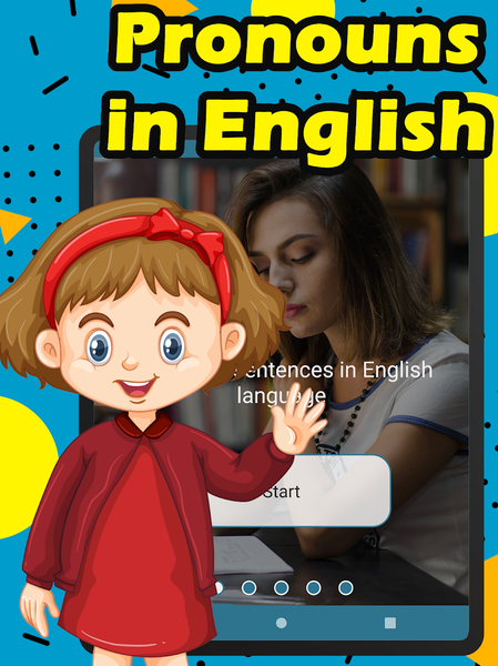 English pronouns in sentences - عکس برنامه موبایلی اندروید