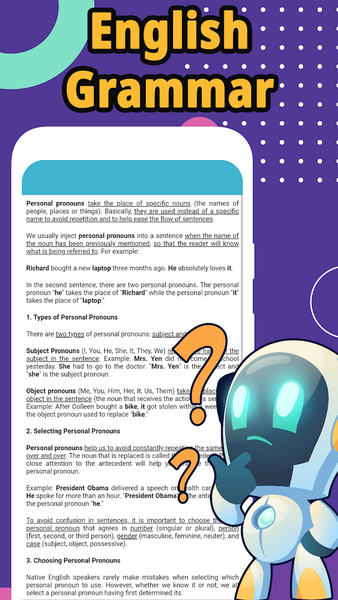 Learning English:Some, Any, No - عکس برنامه موبایلی اندروید