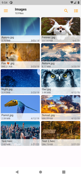 Fennec File Manager - عکس برنامه موبایلی اندروید
