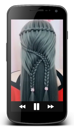Long Hairstyle - Video Step By Step Offline - عکس برنامه موبایلی اندروید