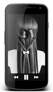 Long Hairstyle - Video Step By Step Offline - Image screenshot of android app