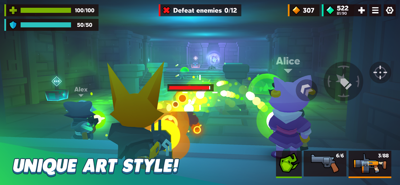 Feral Frontier Co-op Roguelike - عکس بازی موبایلی اندروید