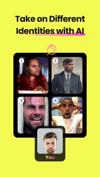 DeepFace - AI Face Swap Videos - عکس برنامه موبایلی اندروید