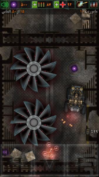 خودروی جنگی - عکس بازی موبایلی اندروید